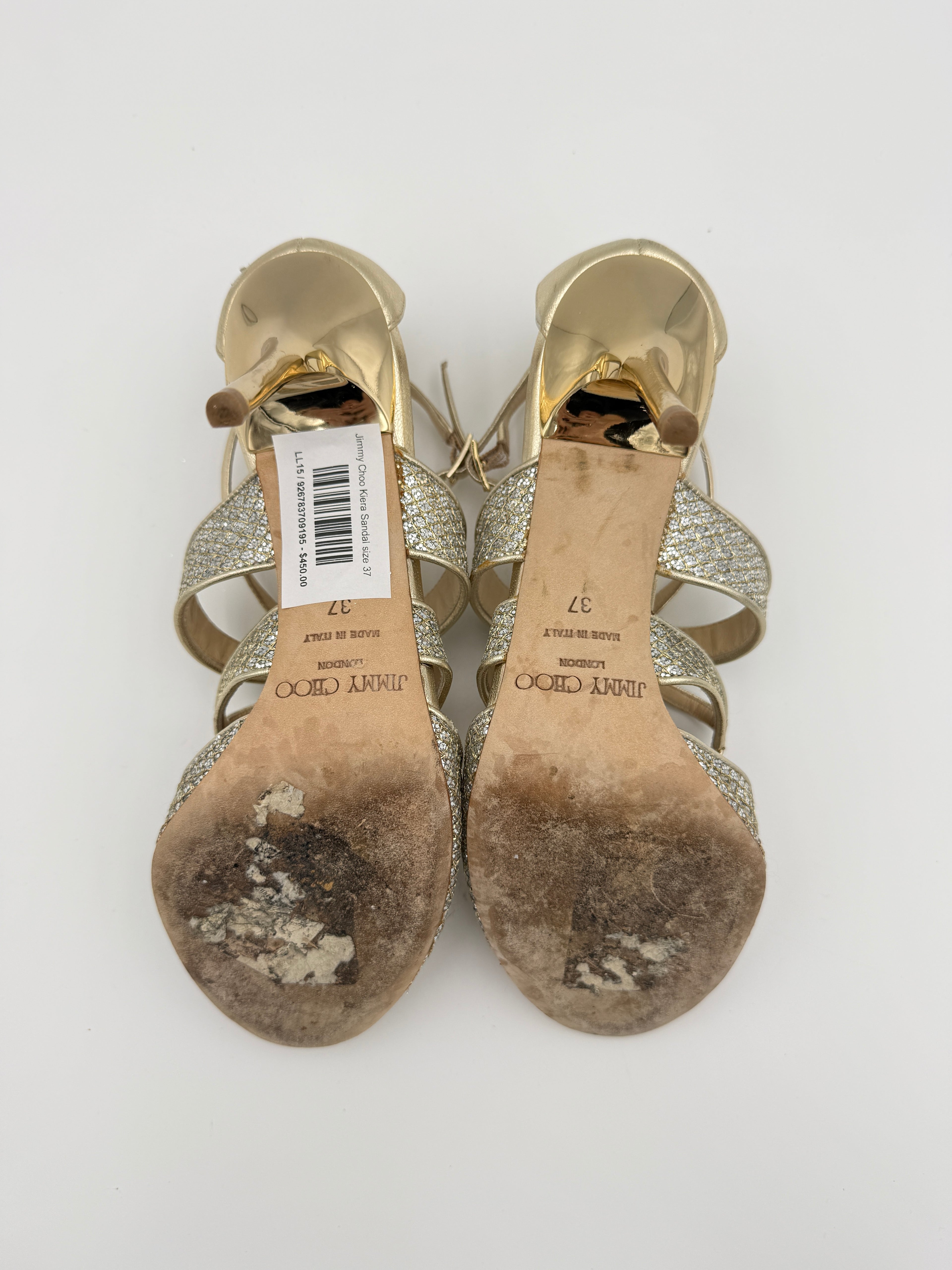 Jimmy Choo Kiera Sandal Size 37