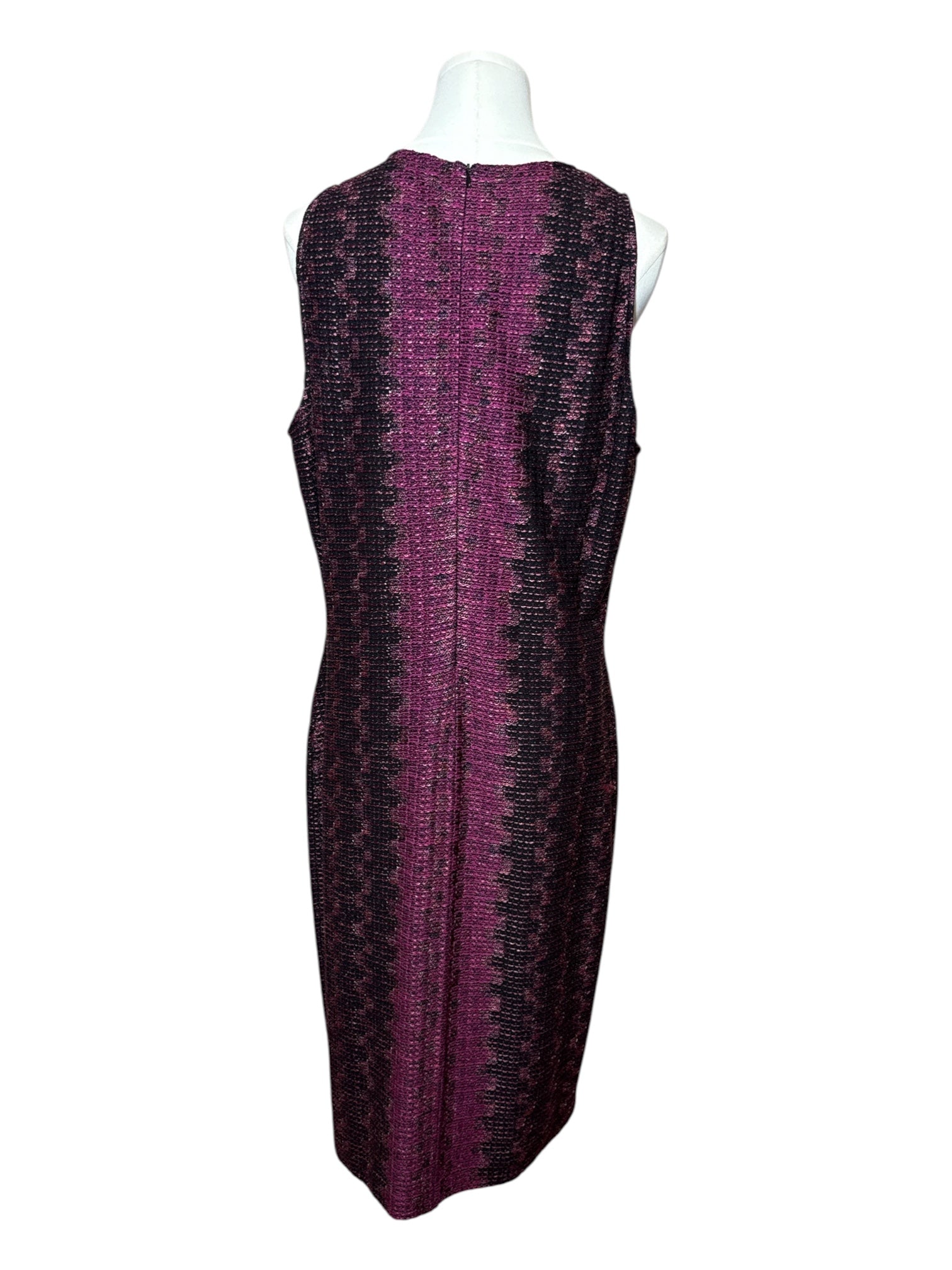 ST JOHN Ombree Knit Dress XL