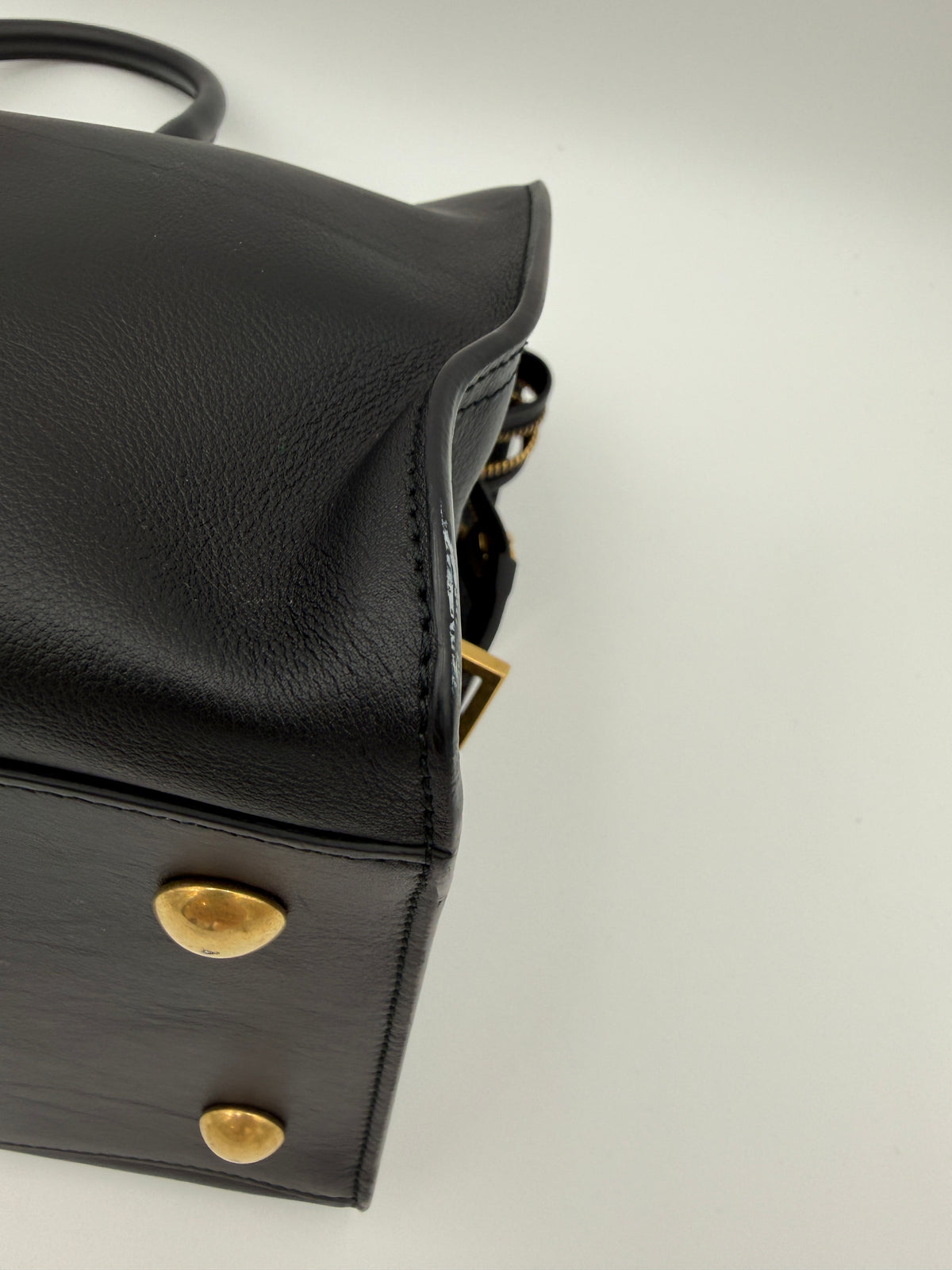 SAINT LAURENT CABAS BLACK GAB
