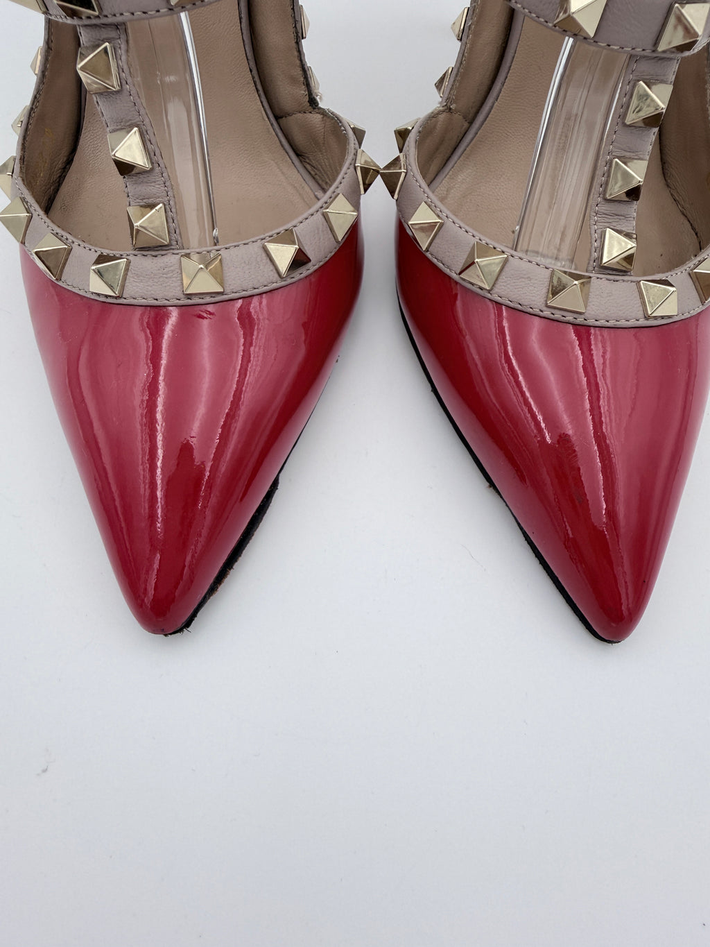 Valentino Red  Rockstud Size 39
