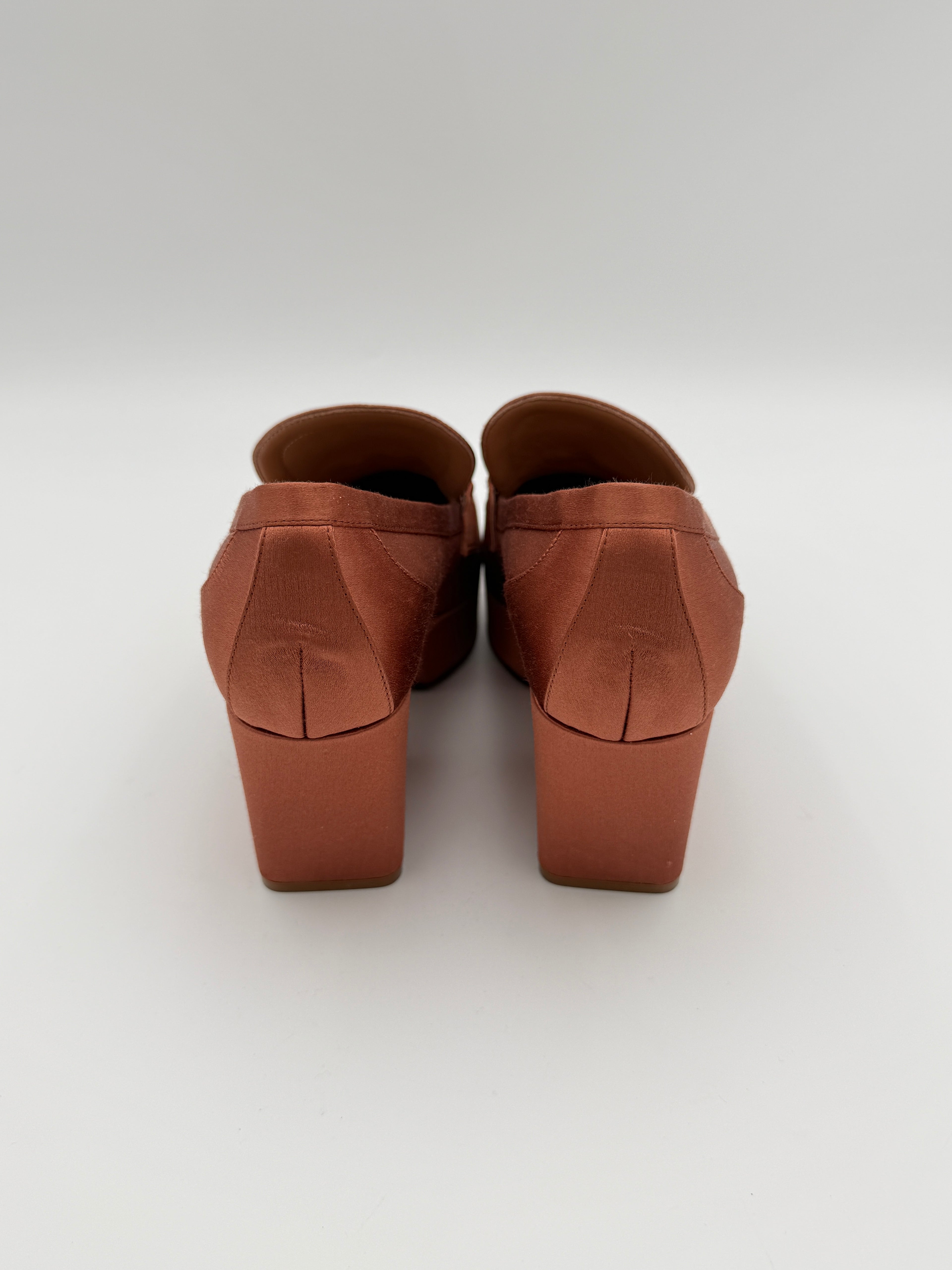 Zimmerman Satin Block Heels Size 37