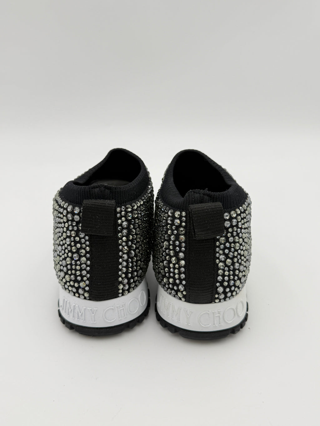 Jimmy Choo crystal sneakers size 37