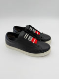 Fendi Black Leather Sneakers Size 38