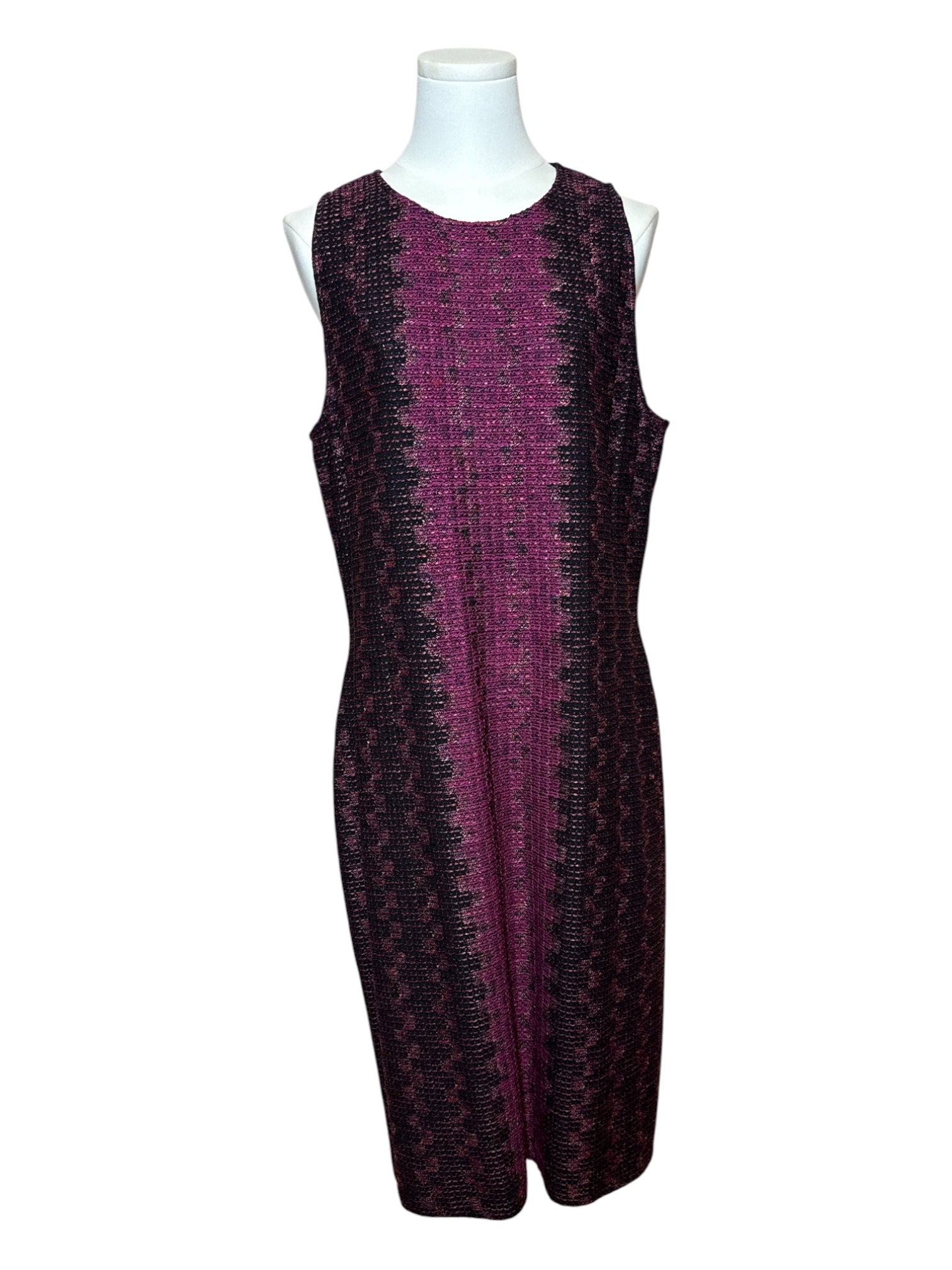 ST JOHN Ombree Knit Dress XL