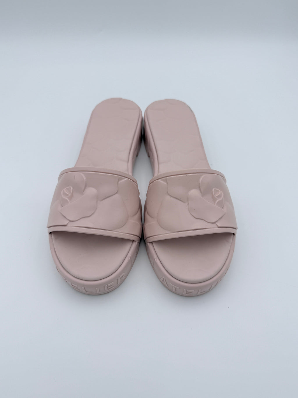 Valentino Blush Jelly flat edges size 39