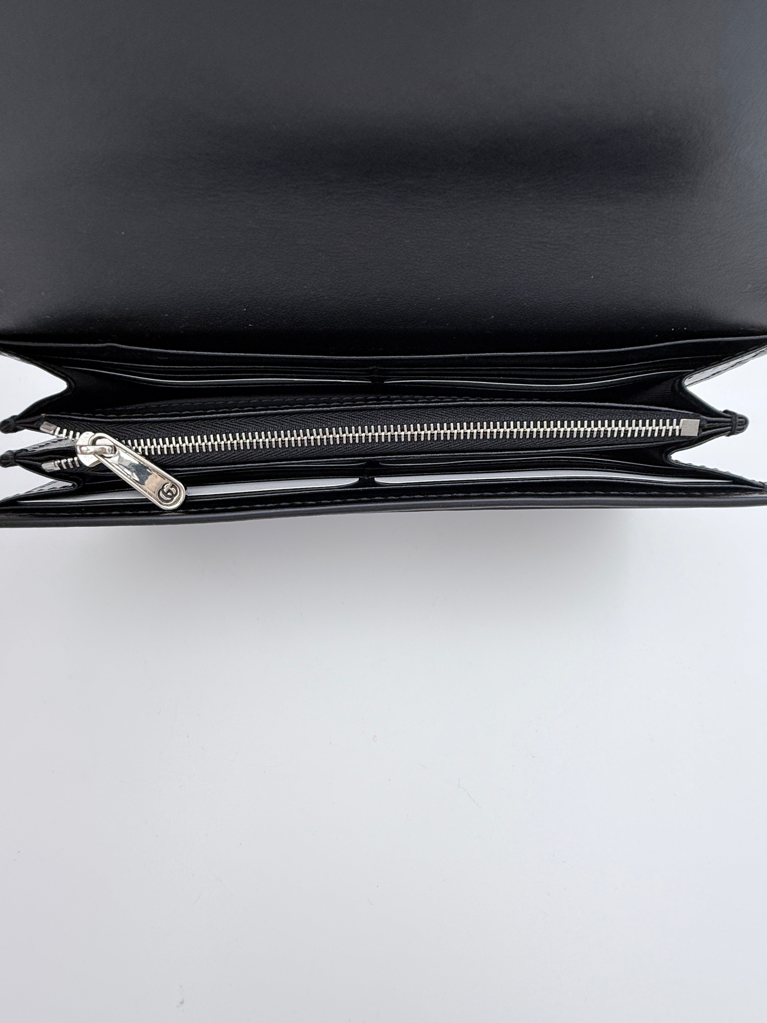 Gucci Black Wallet New