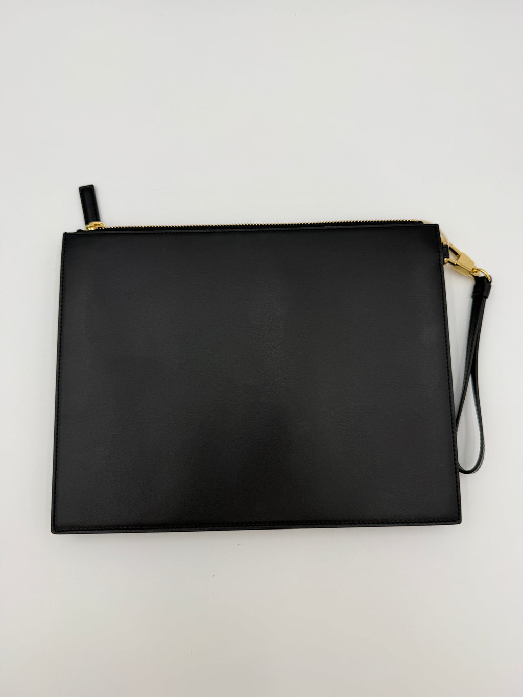 GUCCI CALFSKIN BLACK CLUTCH