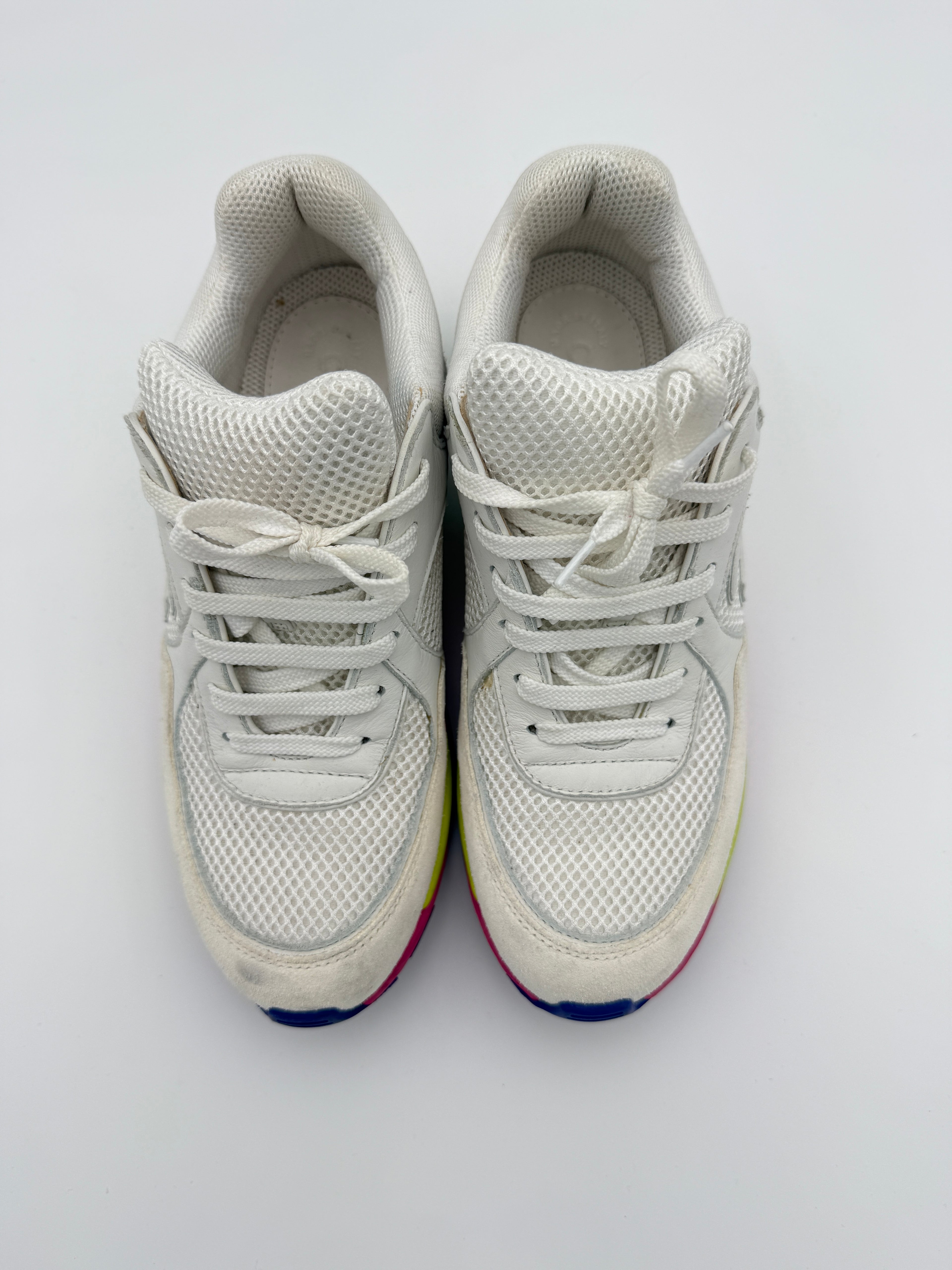 Chanel Withe Sneaker Size 37,5