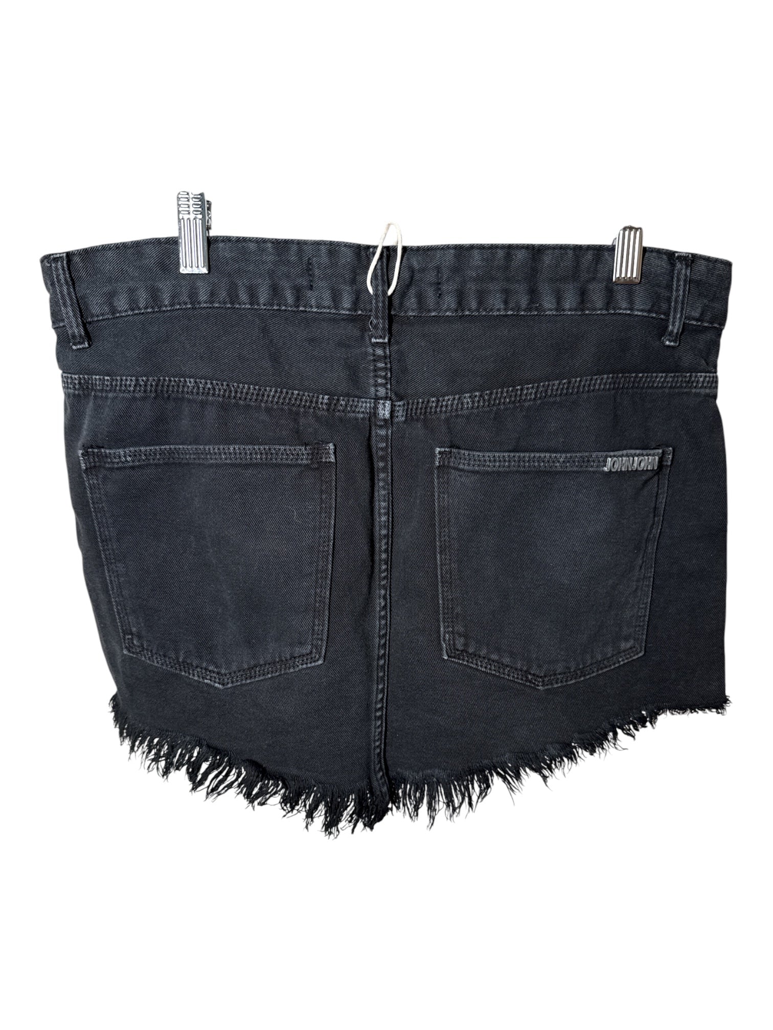 JOHN JOHN black studs mini skirt