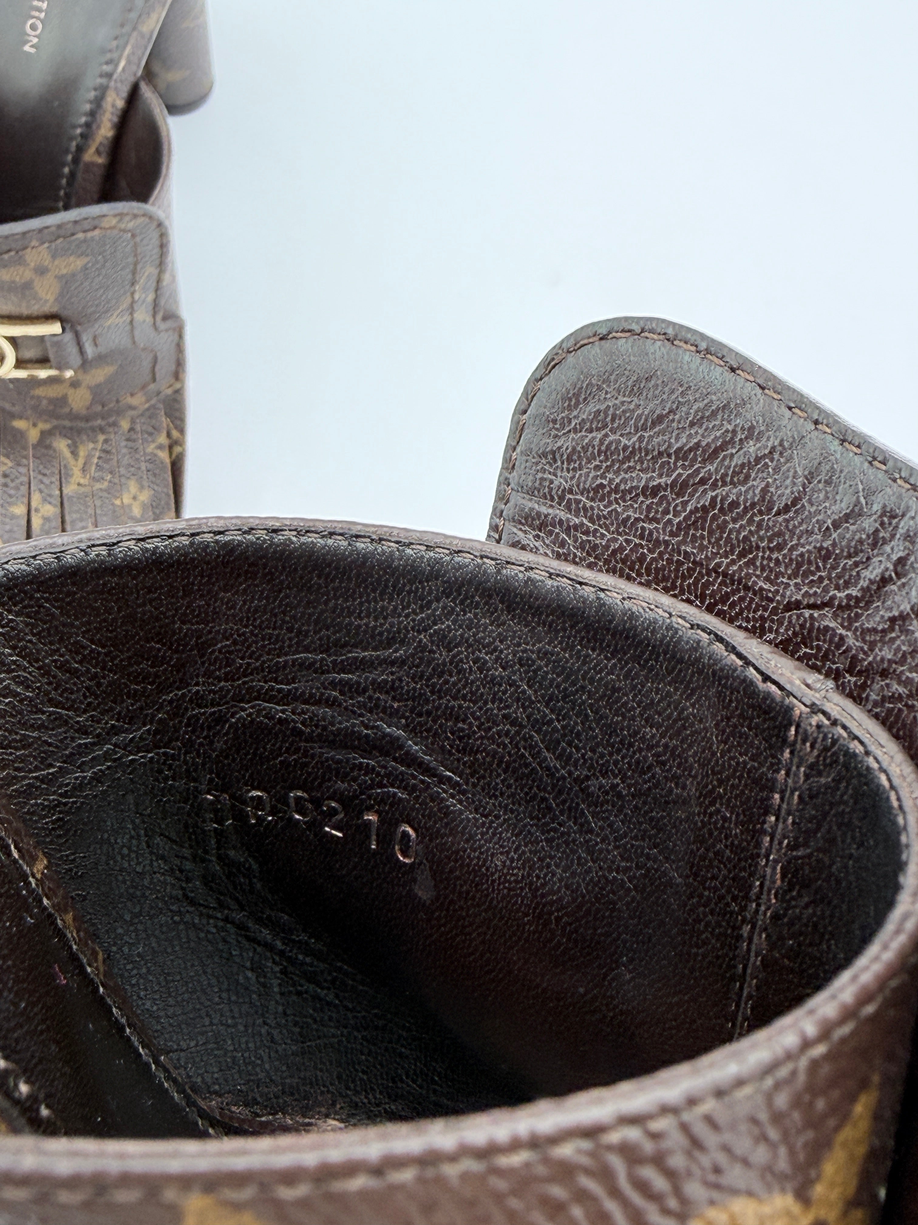 Louis Vuitton Indiana Mules Size 37