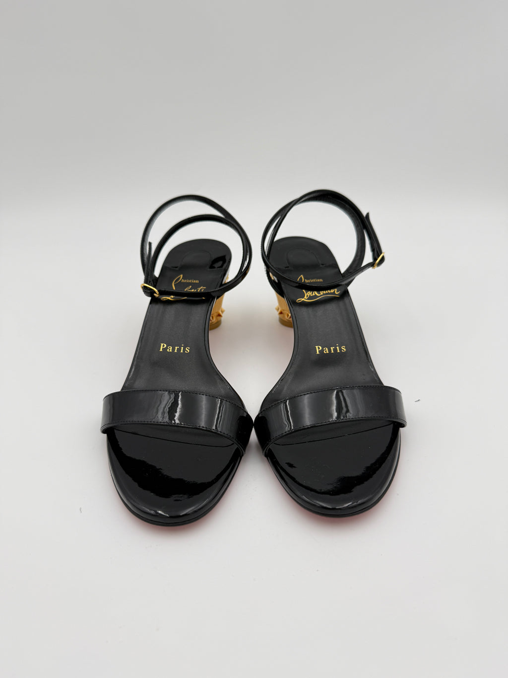 Louboutin Lipsita Queen Sandal Size 37.5