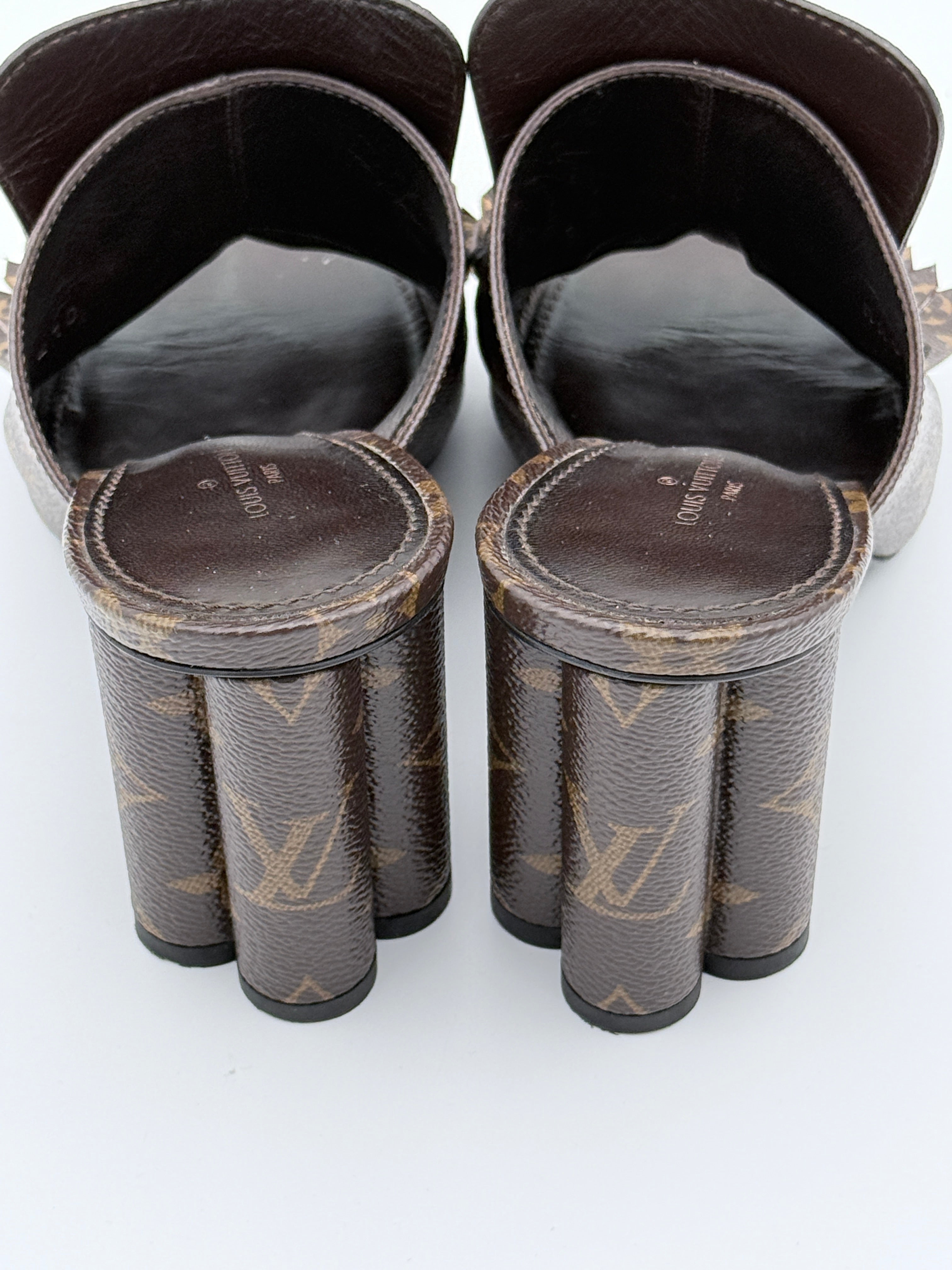 Louis Vuitton Indiana Mules Size 37