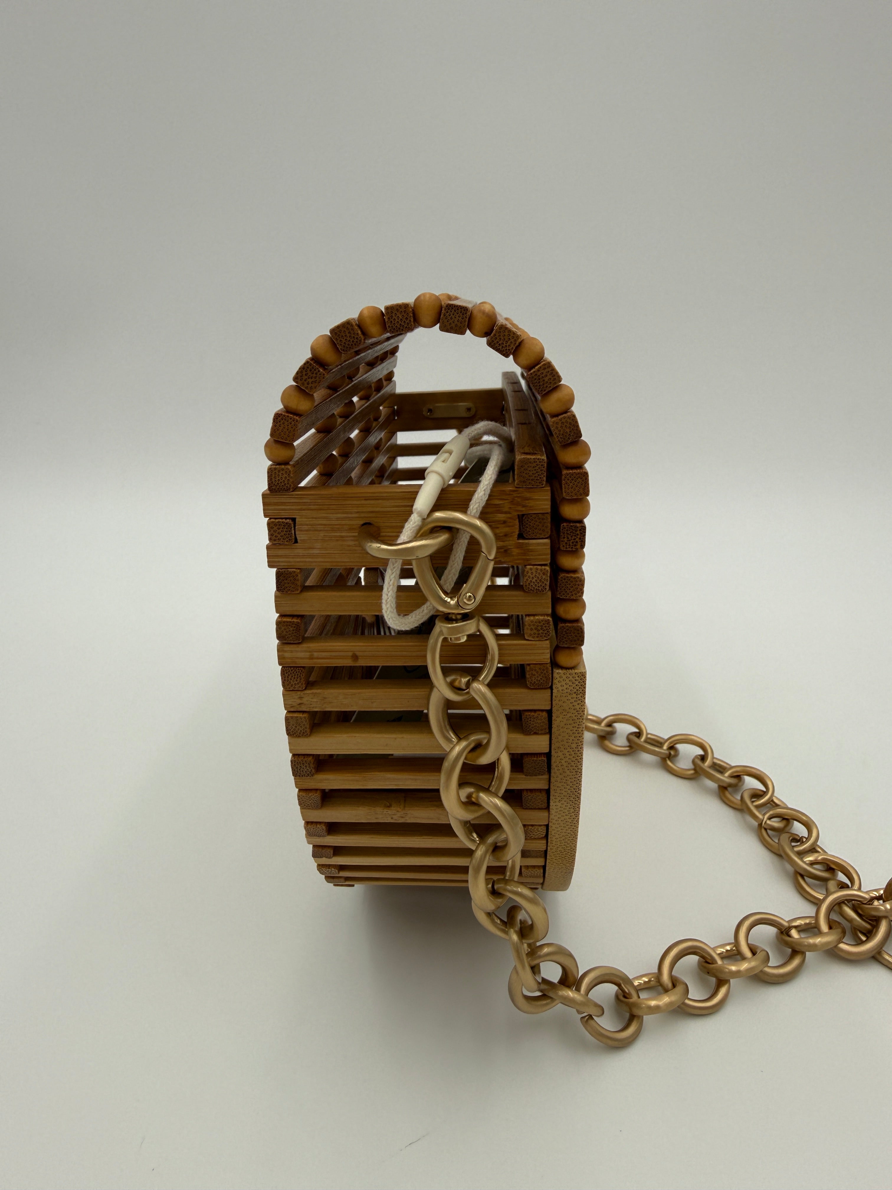 Cult Gaia Bamboo Crossbody