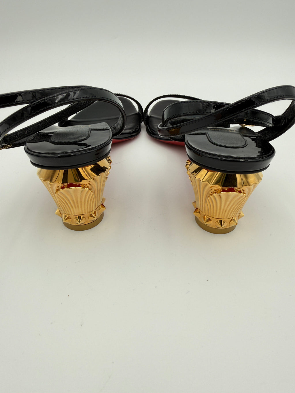 Louboutin Lipsita Queen Sandal Size 37.5
