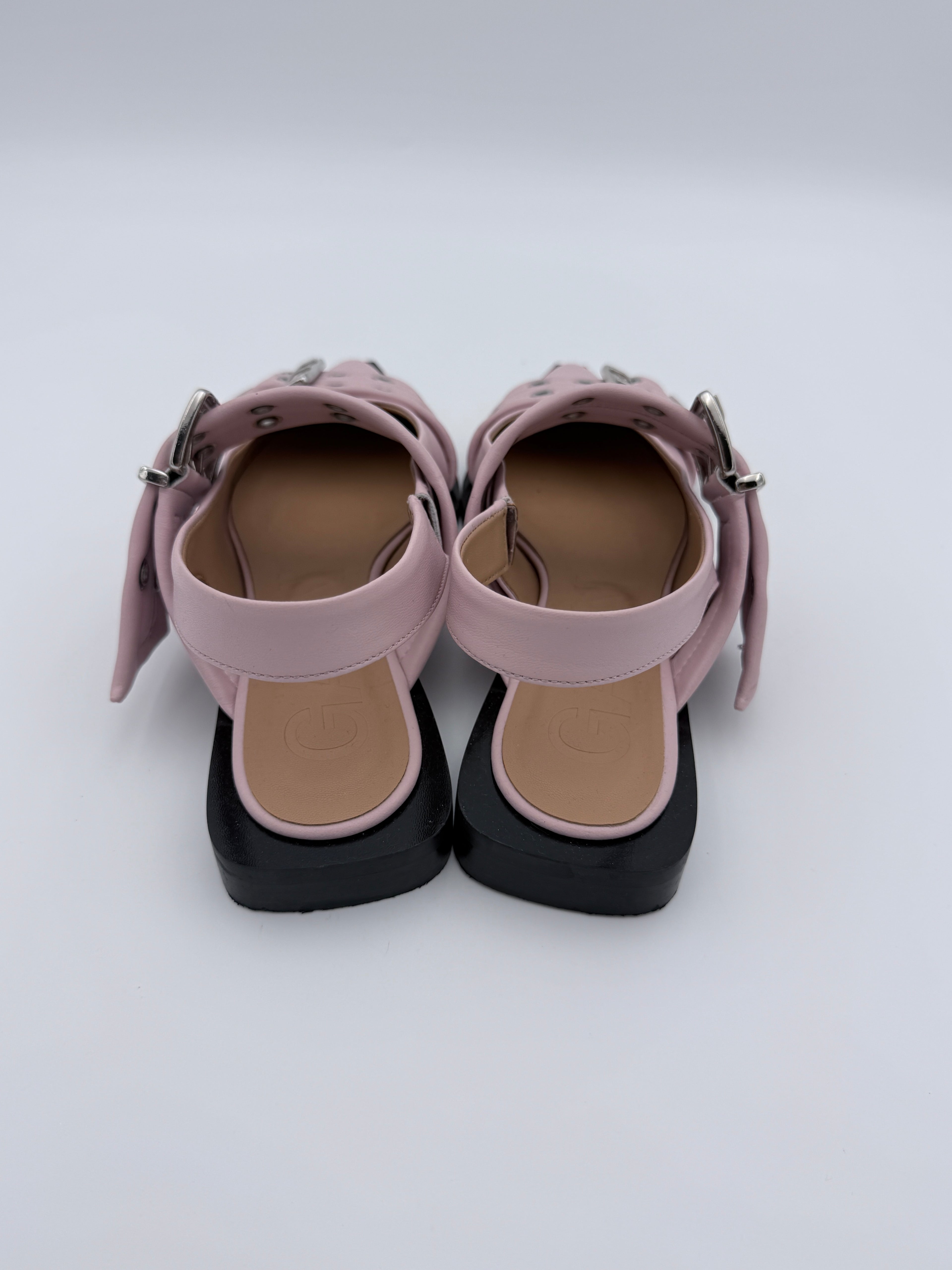 Ganni Soft pink flats size 39