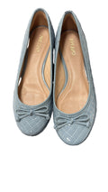Arezzo soft blue ballerina