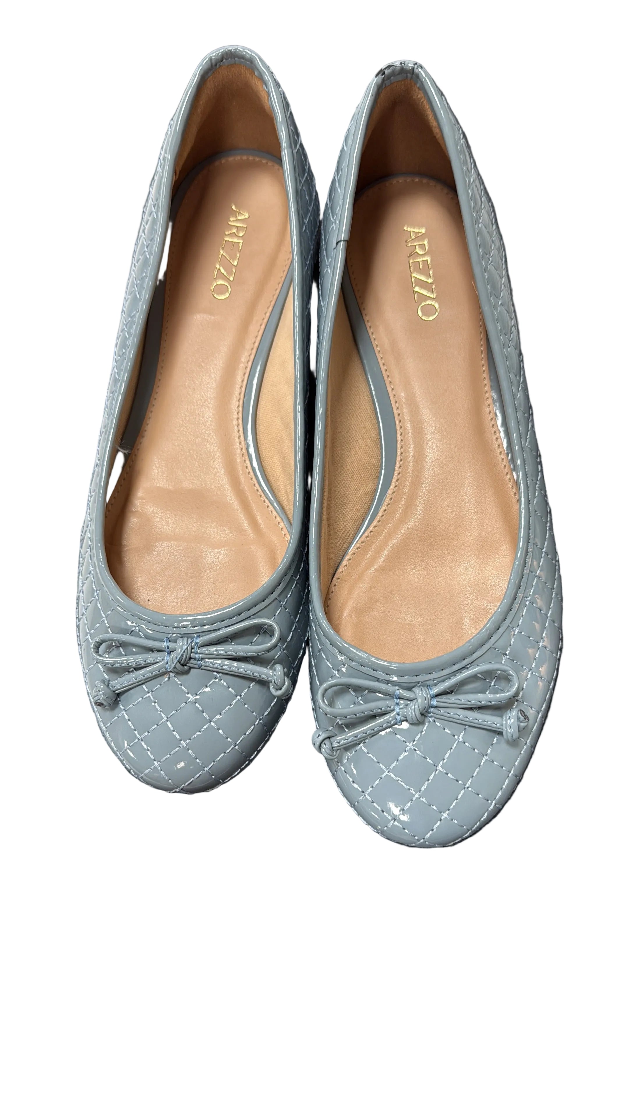 Arezzo soft blue ballerina