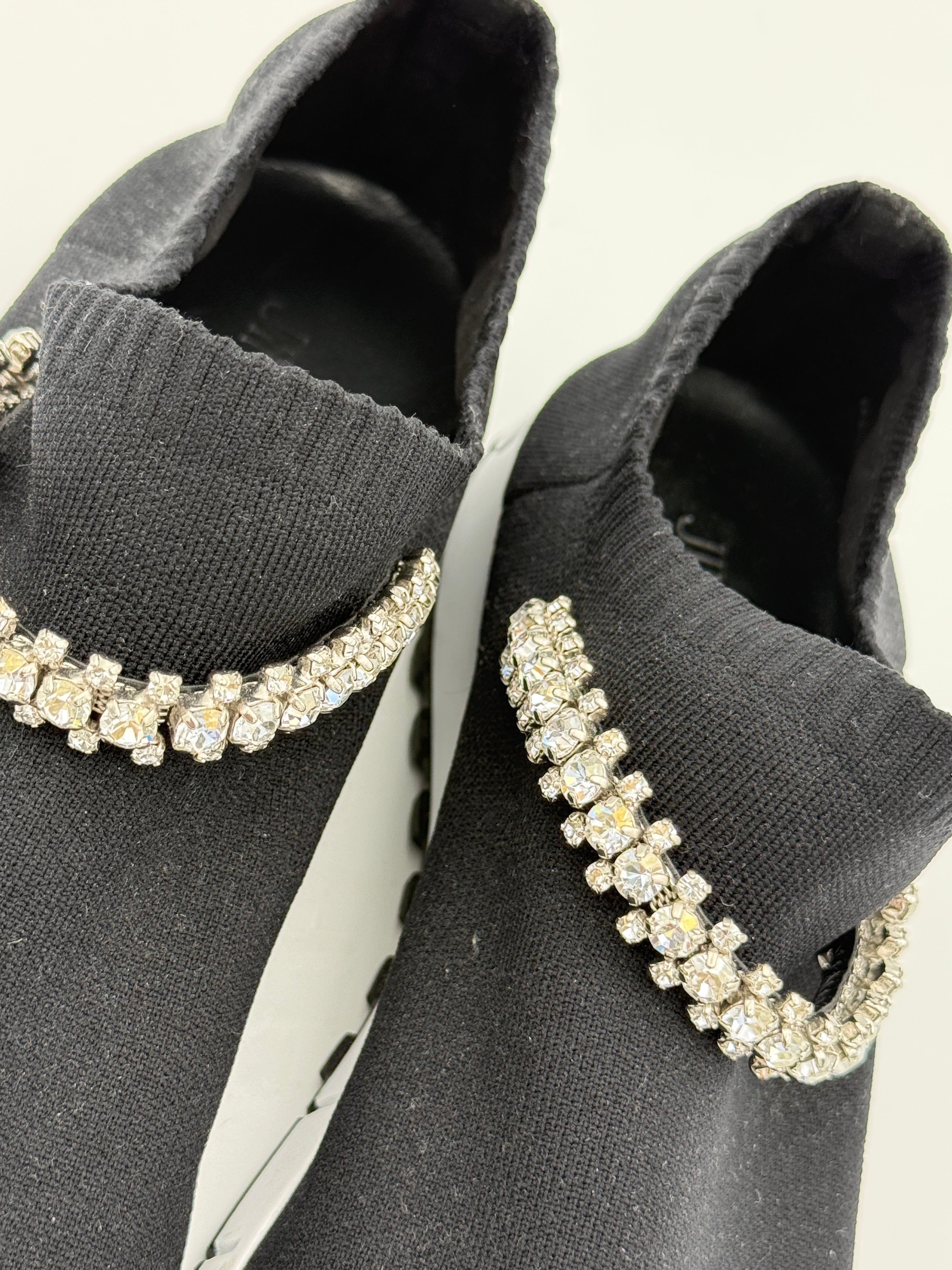 Jimmy Choo Black Sneakers