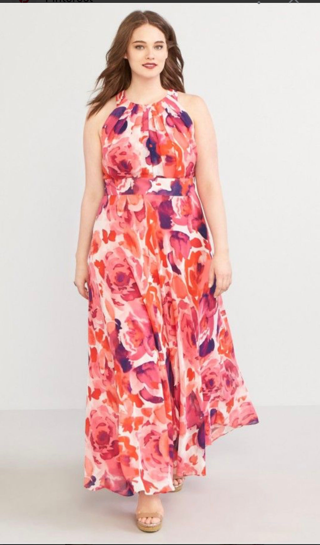ELIZA J Halter Dress XL