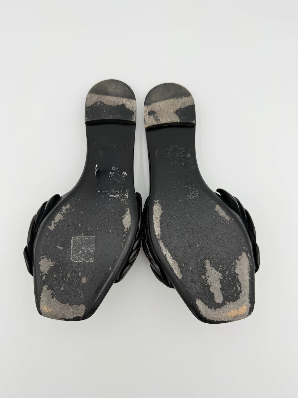 Valentino Black Rose flat size EU38