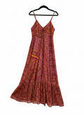 India Fashion Pink Maxi Dress