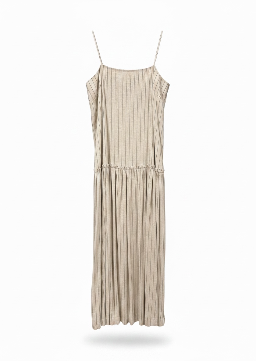 TIG striped long dress