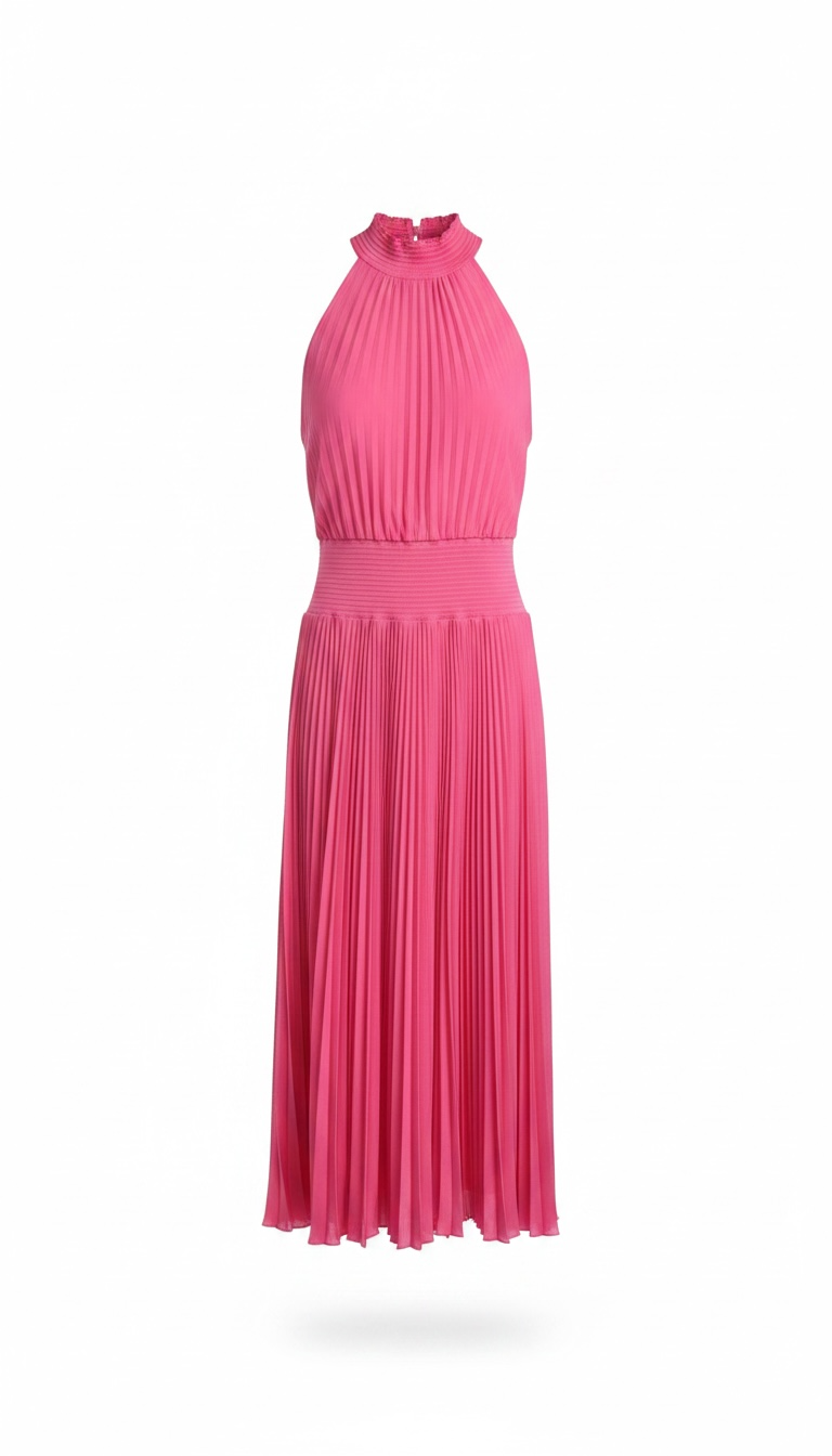ALC Pink pleated dress