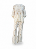 NK Embroidered off white set