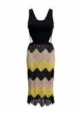 BCBG Lace Bottom Dress