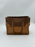 Fendi Grace Flip Tote Brown