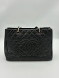 Chanel Caviar Quilted GST (Grand Shopping Tote) Black
