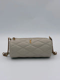 Yves Saint Laurent Tube Shoulder Bag Off White - NEW