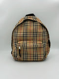 Burberry Vintage Check Nylon Backpack