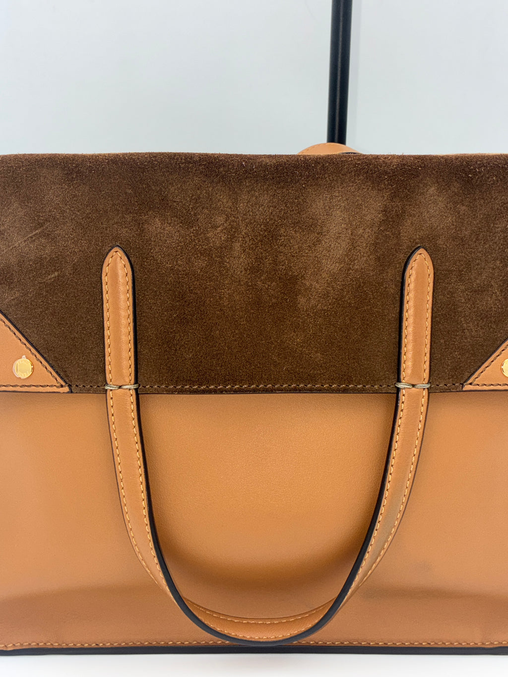 Fendi Grace Flip Tote Brown