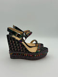 Christian Louboutin Cataclou 120 multi wedge sandal - Size US8