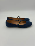 Gianvitto Rossi Carla Denim Flats  - Size US9