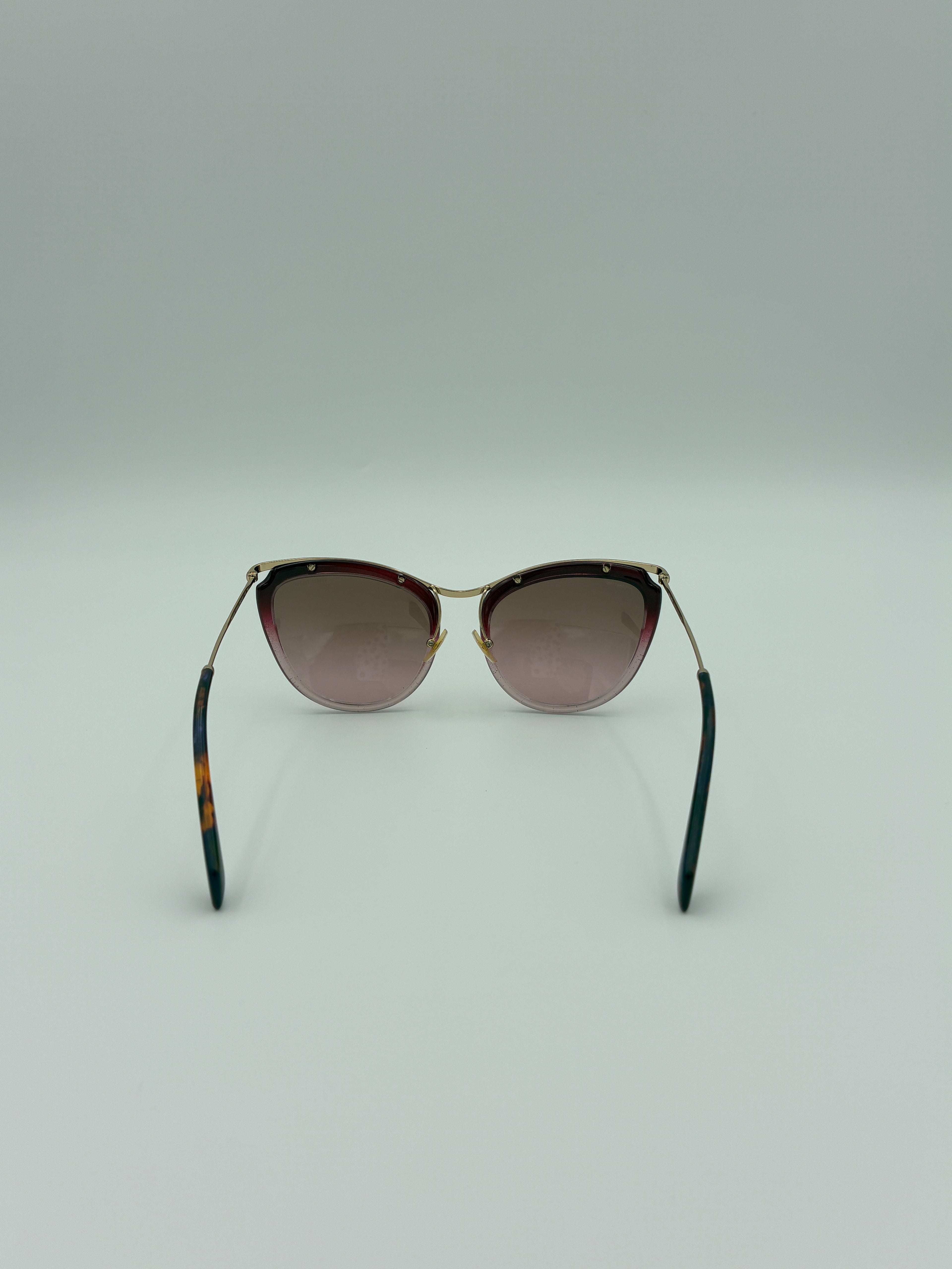 Miu Miu SMU 51P Cat eye Sunglasses