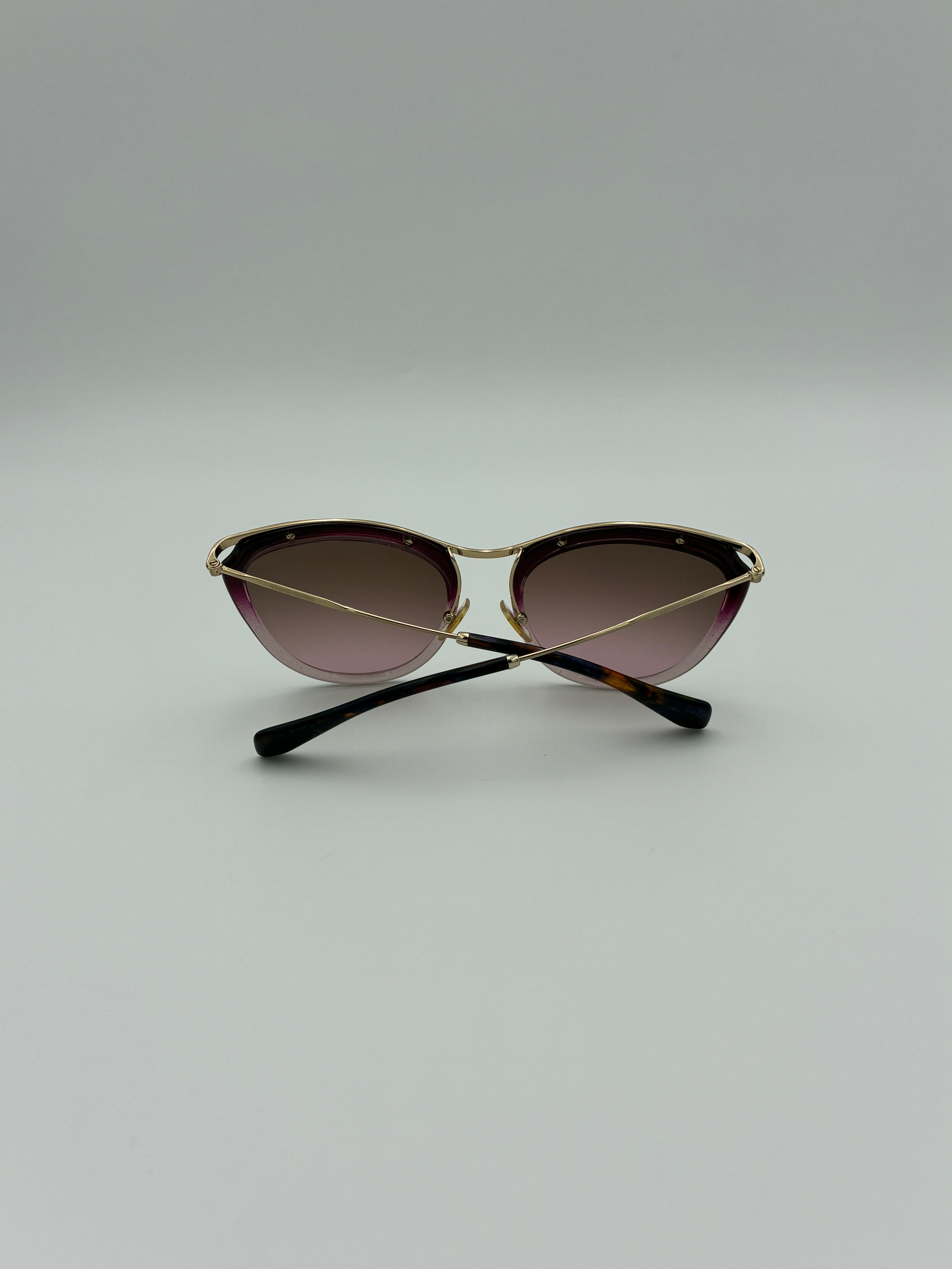 Miu Miu SMU 51P Cat eye Sunglasses