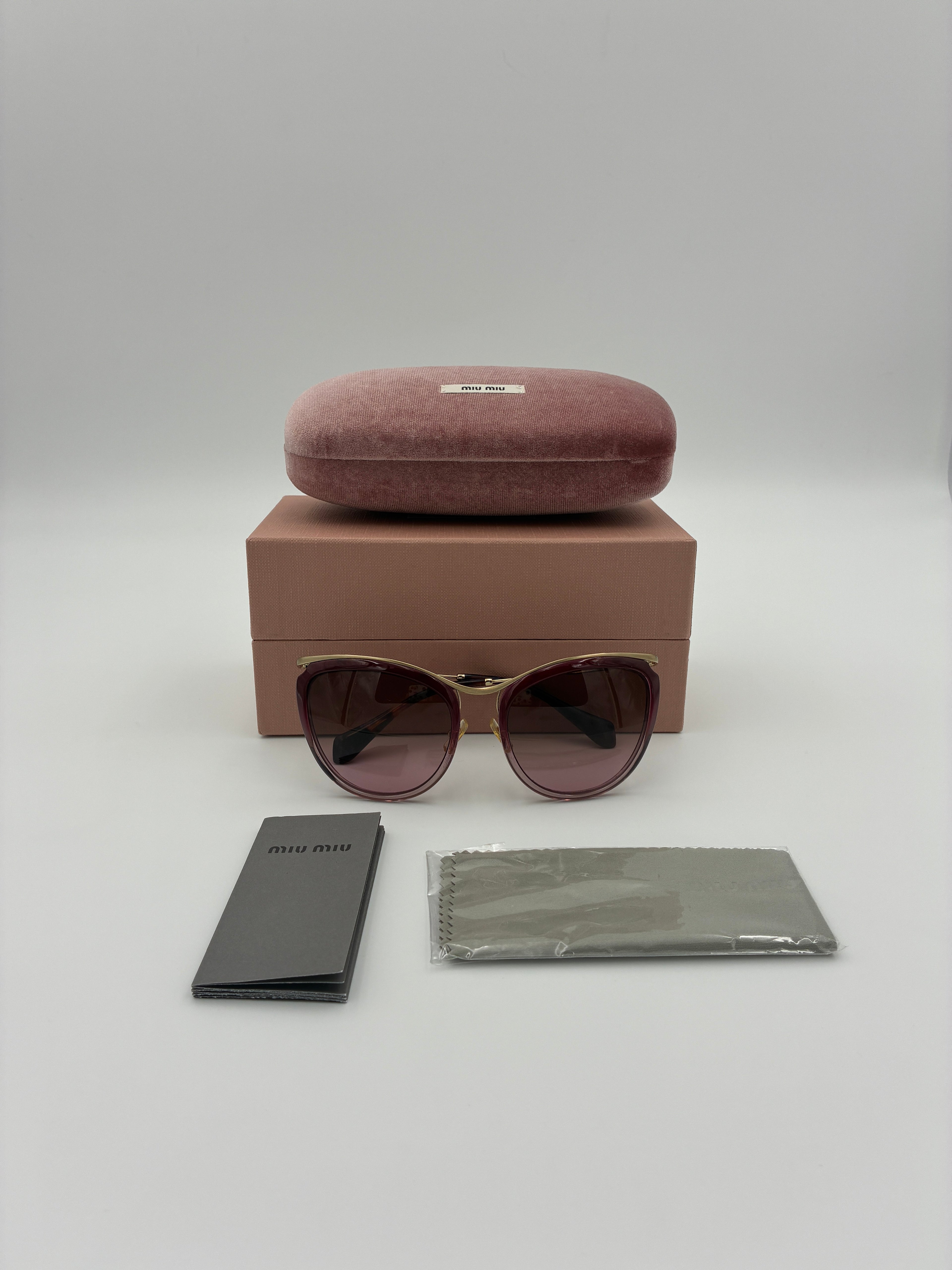 Miu Miu SMU 51P Cat eye Sunglasses