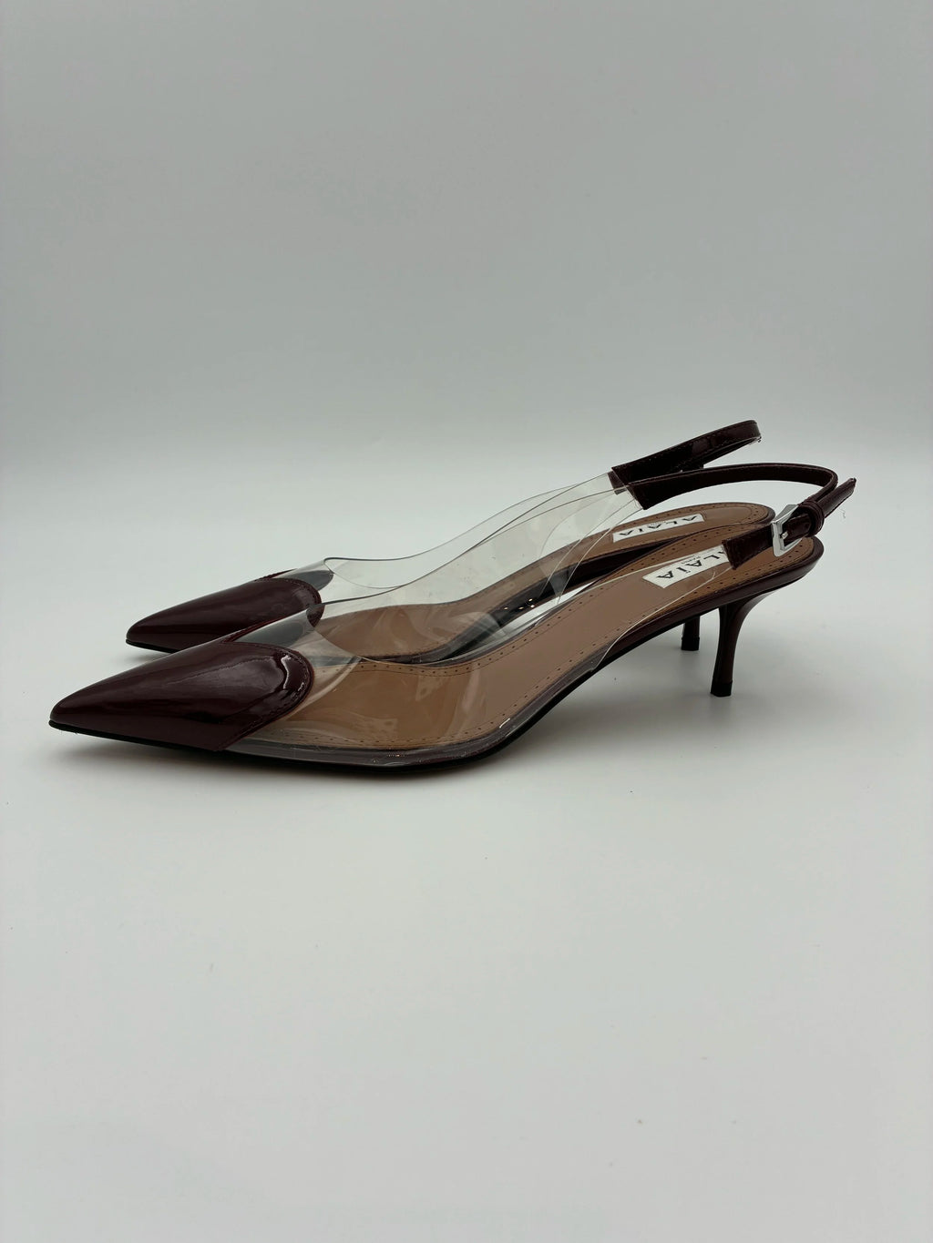 Alaïa Patent Heart Leather Pump - New - Size US9