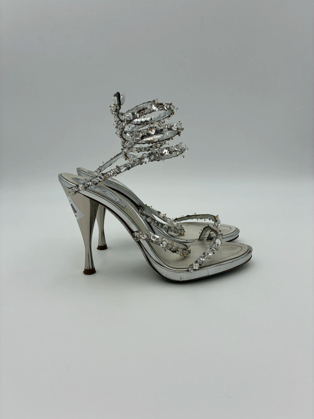 Rene Caovilla Cleo Crystal High Pump - Size US6.5