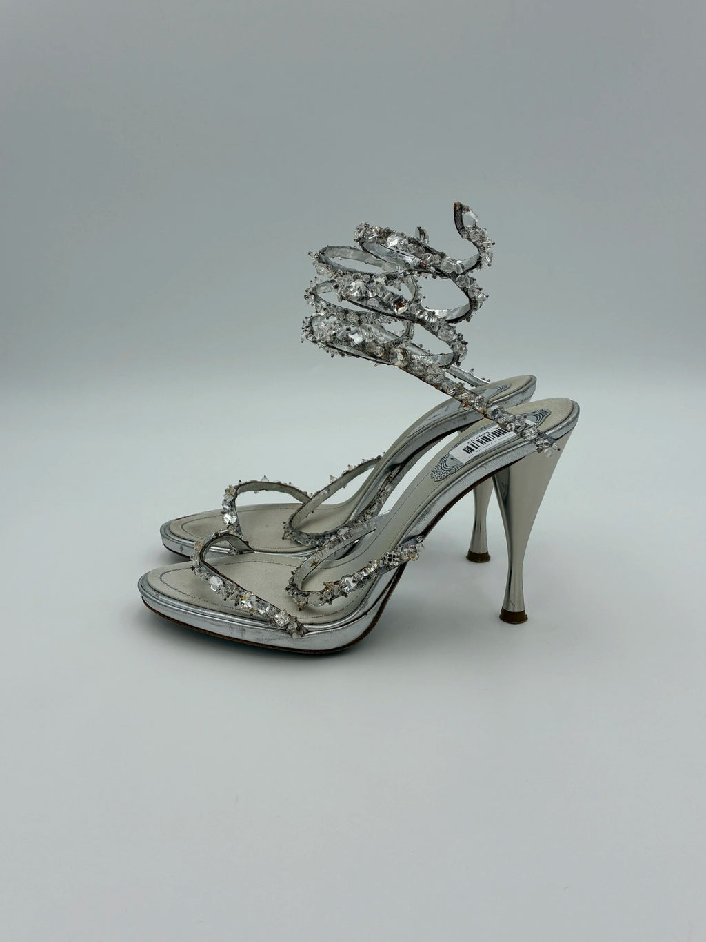 Rene Caovilla Cleo Crystal High Pump - Size US6.5