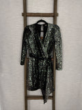 Maje Sequin Short Dress - Size XS