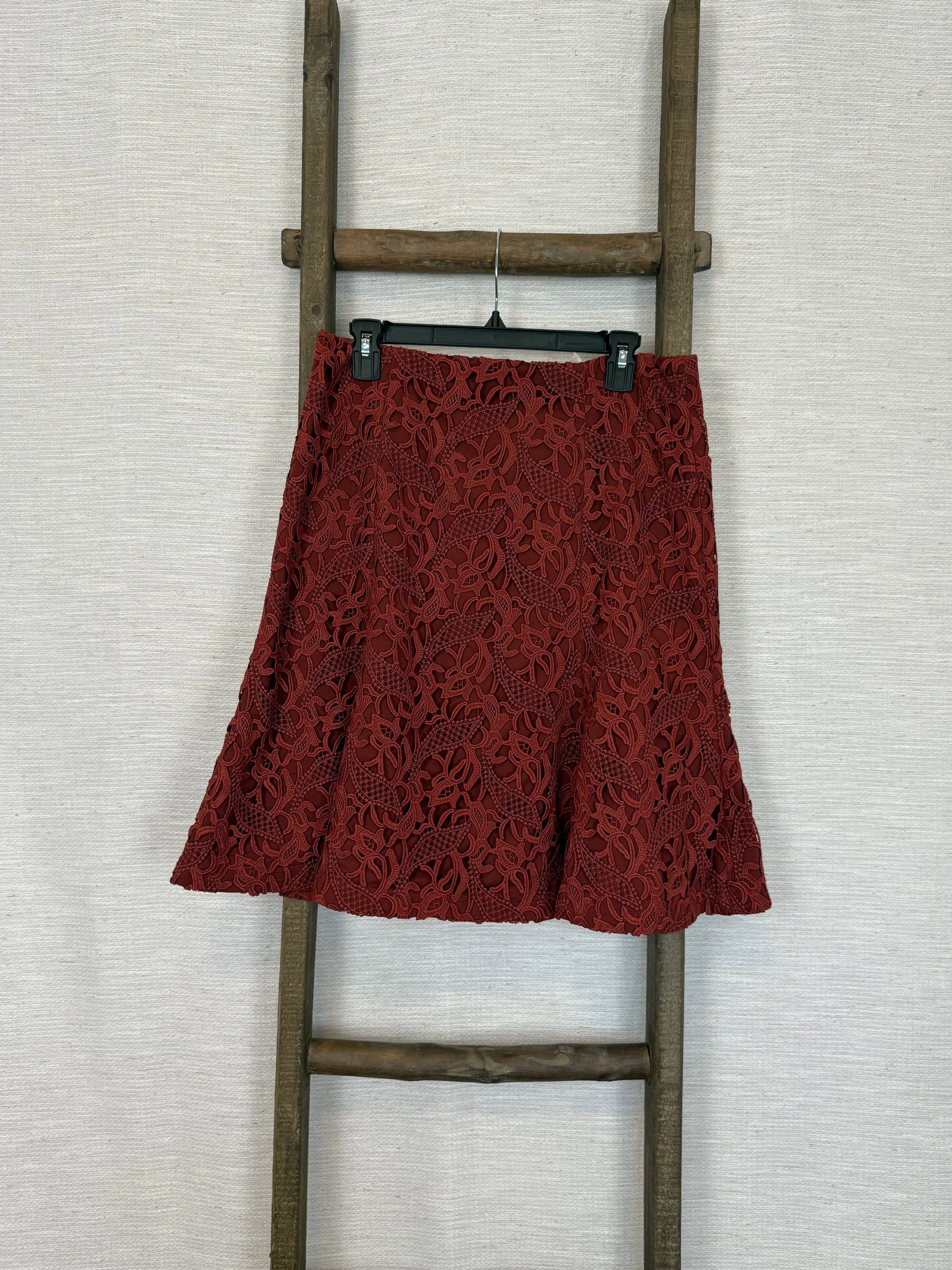 Rusty Lace Skirt - Size L
