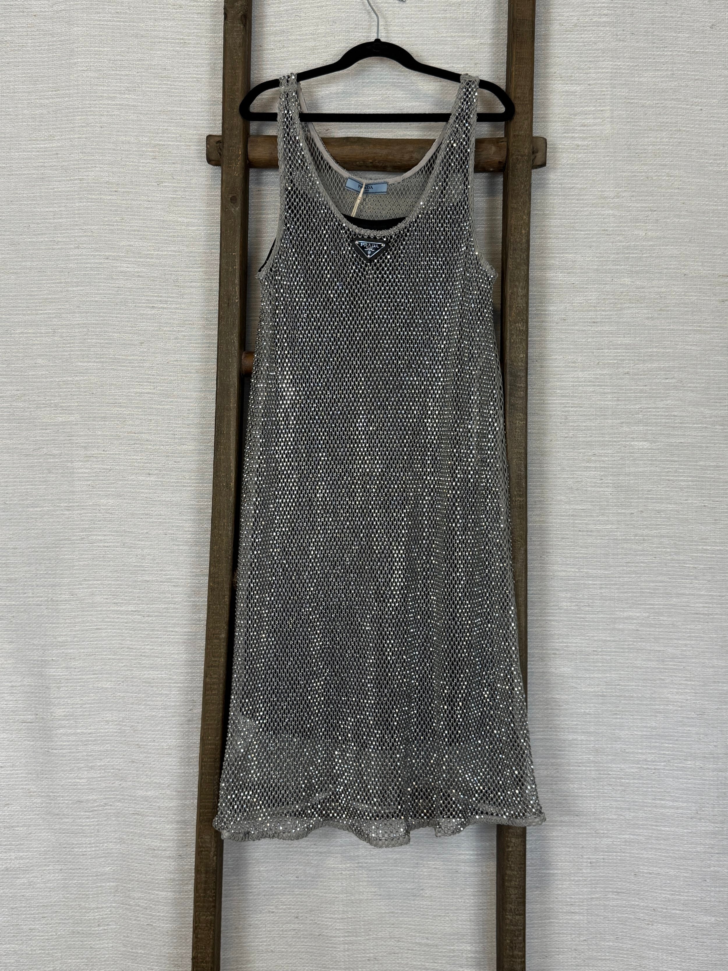 Prada Crystal Vintage Dress - Size S
