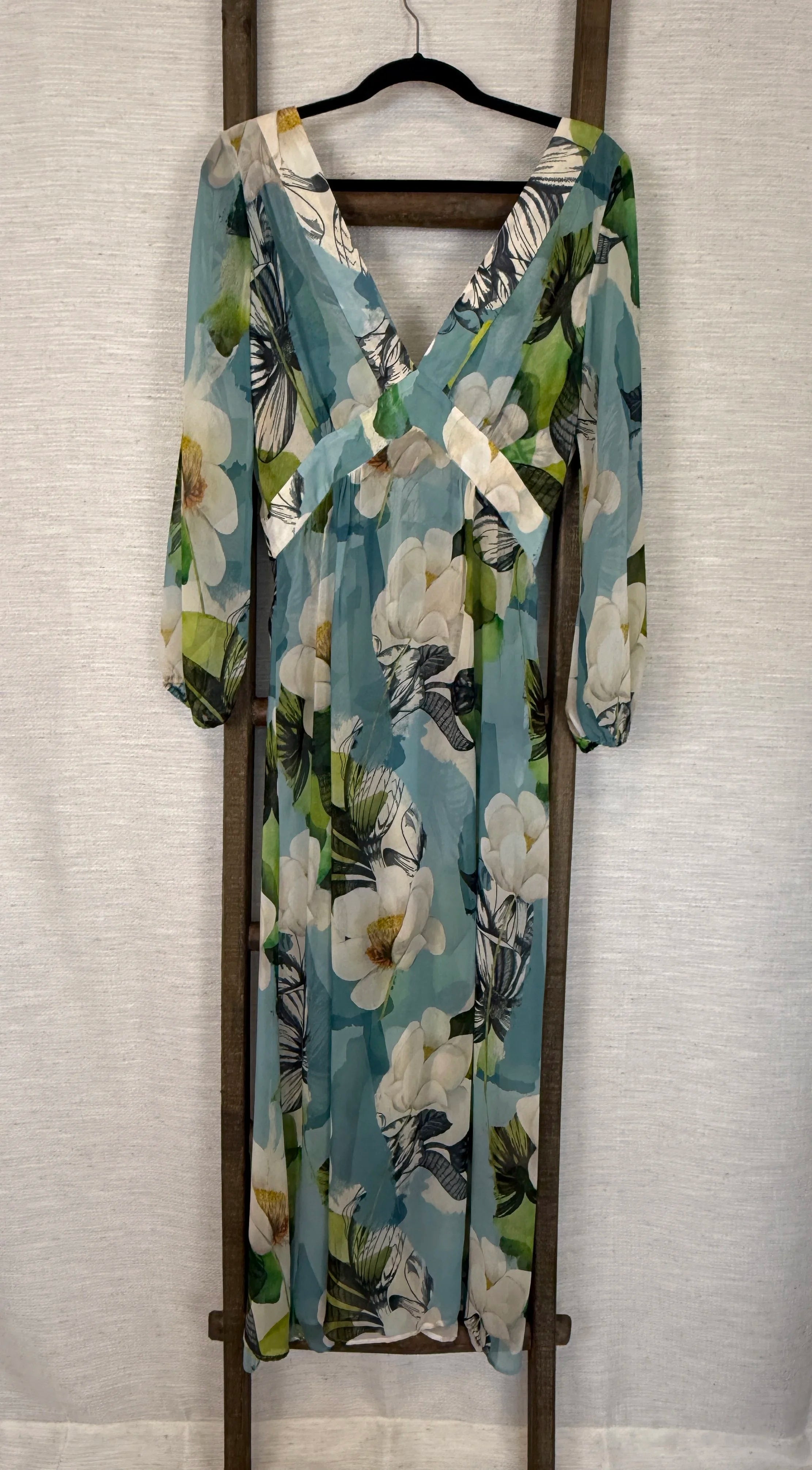 Lenny Niemeyer Blue Magnolia Dress - Size S
