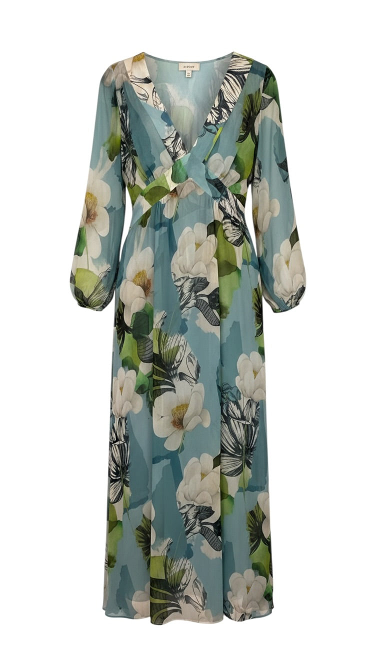 Lenny Niemeyer Blue Magnolia Dress - Size S