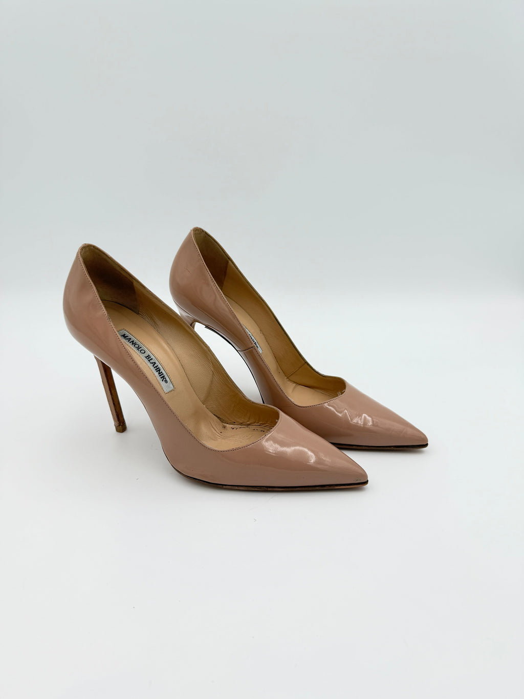 Manolo Blahnik nude stilleto - Size EU39