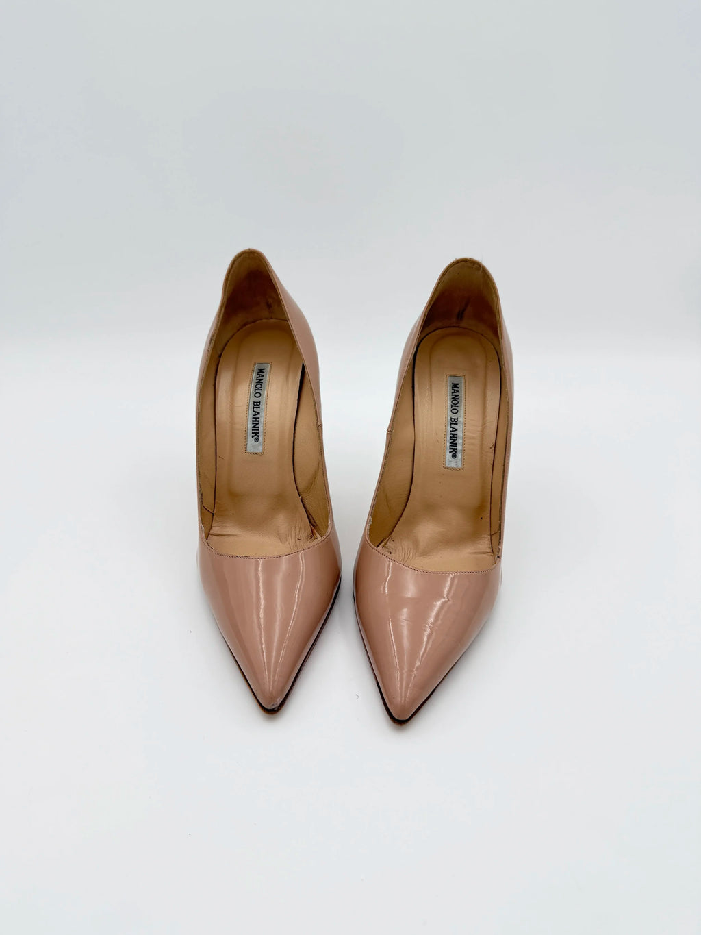 Manolo Blahnik nude stilleto - Size EU39