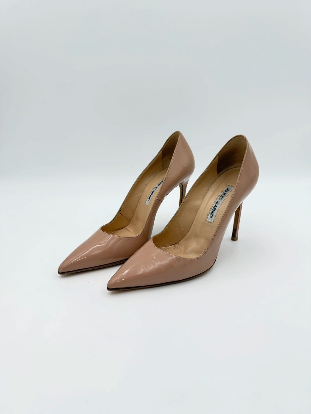 Manolo Blahnik nude stilleto - Size EU39